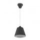 Lustre Pendente 868 1 Lâmpada Soquete E27 Preta