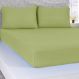 Jogo de Cama Casal Serena 3 pçs Malha 100% Algodão 138x188x23cm Verde