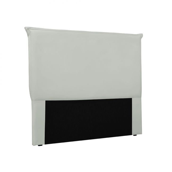 Cabeceira Casal Veneza Veludo Prata