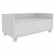 Gabinete de Banheiro com Rodízios Multimóveis 80 cm FGL2608 Branco