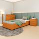 Base para Cama Box Solteiro Mônaco (35x94x193cm) Cinamomo