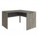 Mesa para Escritório Curva 1200x1200 Win Naturale com Preto