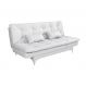 Sofá-Cama Casal 3 Lugares Versátil Branco