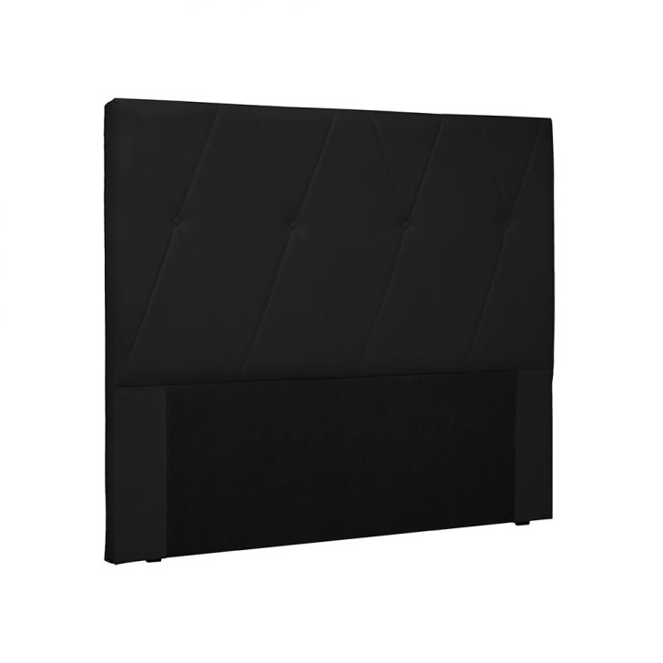 Cabeceira King Aquilla Poliuretano Preta