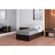 Base para Cama Box Solteiro Joe Suede (36x88x188) Marrom
