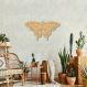Quadro Escultura Borboleta Boho 120x64 Areia