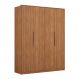 Guarda-Roupa Casal Attore 4 Portas 3 Gavetas Amendola Touch