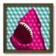 Quadro Decorativo - Shark - 030qdvm