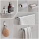 Kit Acessórios Banheiro Completo 6 Peças Inox Lavabo Premium - Cromado - Lojas RPM