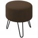 Puff Puf Para Sala Pes Metal Small Veludo SL 942 Peer