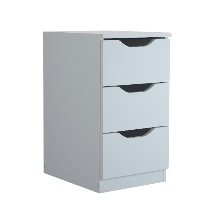 Gaveteiro Workspace 3 Gavetas Branco