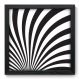 Quadro Decorativo - Zebra - 33cm x 33cm - 038qnsbp