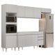 Armário de Cozinha Modulada 4 Peças CP10 Balcão Branco - Lumil