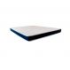 Colchão Queen Espuma D28 Guldi Duplo 12cm (12x158x198) Azul e Branco