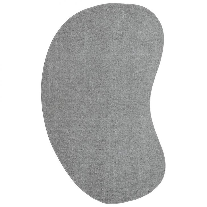 Image of Tapete Tufting Elegant Orgânico I Bouclé (295x395) Cinza PLA-TS172AC56KIDMOB