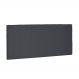 Cabeceira Painel Arizona Para Cama Box Casal 140 cm Suede Cinza - D'Rossi