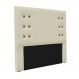 Cabeceira Decorativa Queen Size 1,60M Kors Veludo Bege G63 - Gran Belo
