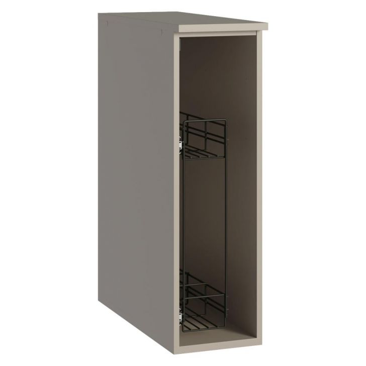 Balcão Porta-Temperos 20 cm Suspenso Crema Nice Madesa