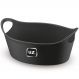 Kit 12 Cestos para Batata Frita Servir Porções Preto 28x12cm
