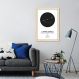 Quadro Signos do Zodíaco Capricórnio 60x43 Caixa Marfim