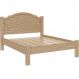 Cama de Casal Madeira 5 Travessas 5 Ripas 100% MDF Master Teca