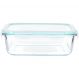 Pote de Vidro com Tampa Hermética 640ml 17,5x13x5,6