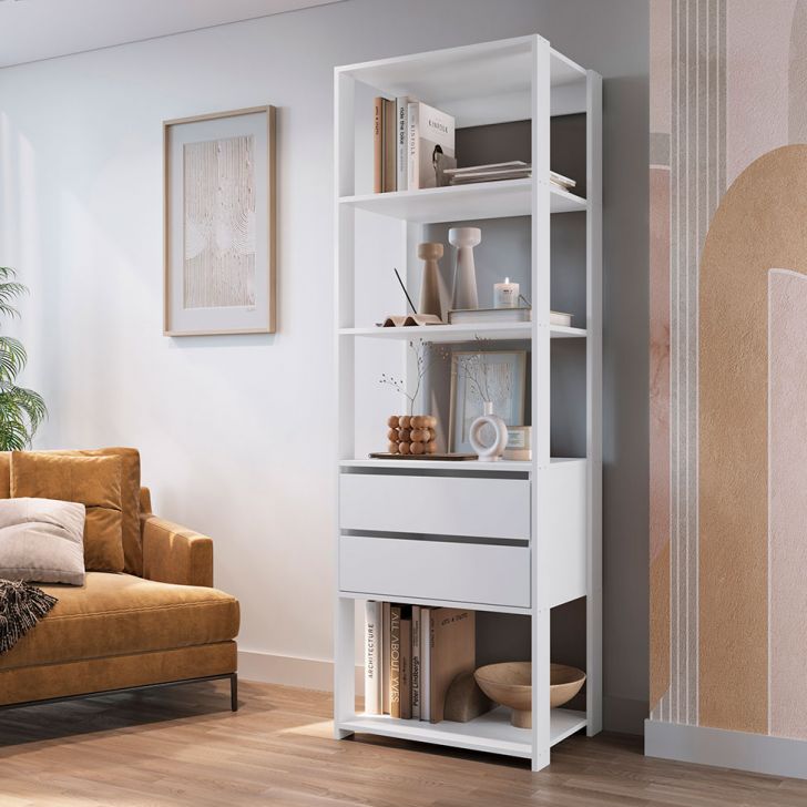 Estante Belga 2 GV Branca 60 cm