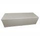Calçadeira Recamier Baú Casal King 190cm Juliana Para Cama Box Suede Bege - DS Estofados