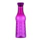 Garrafa 600 Ml Rosa Super Resistente Com Tampa Removível