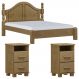 Cama Queen Classica 02 Mesas de Cabeceira Madeira Maciça Freijo Milani Store