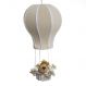 Lustre Balão Cintura Floresta Bege Quarto Bebê Infantil Menina Menino