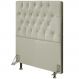 Cabeceira Cama Box Solteiro 90cm Diamante D10 Corano Bege - Mpozenato