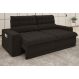 Sofá Daytona 2,30m Assento Retrátil e Reclinável Velosuede Chocolate - NETSOFAS
