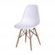 Cadeira Eames DSW Base madeira assento - Branco