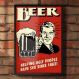 Quadro Decorativo Bebidas 15 Beer-34x49Cm