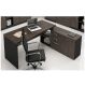 Mesa para Escritório L Web40 1,90 X 1,60 - Marsala / Preto