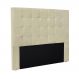Cabeceira Decorativa Queen Size 1,60M Tropea Veludo Bege G63 - Gran Belo