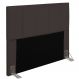 Cabeceira Cama Box Casal King 193cm Pérola D10 Corano Marrom - Mpozenato