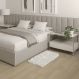 Tapete Pelo Alto Felpudo Macio Anti Derrapante Anti Alérgico Branco - 50 x 100 cm Tapete para Sala e Quartos