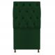 Cabeceira Sofia 90 cm Solteiro Suede Verde - Amarena Móveis
