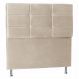 Cabeceira Casal 1,40m Tóquio Suede Bege - Pallazio