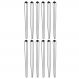 Kit 12 Pés de Metal 90 CM Hairpin Legs Aparador e Mesa de Canto Preto G41