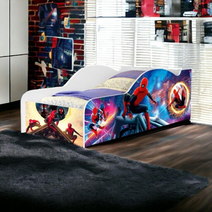 Cama Infantil Carro Spider Com Colchão Cambel