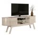 Rack para TVs de 75 Polegadas Leicester Calacata Off White