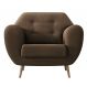 Poltrona Beegees Velosuede Marrom