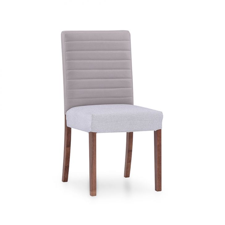 Cadeira Bailey Linho Cru e Bege