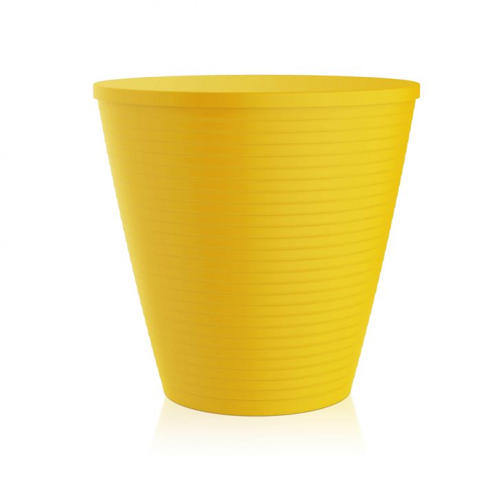 Banco | Banqueta Fluor Polipropileno Amarelo