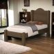 Cama Solteiro Thalia Chocolate Com Colchão Cambel