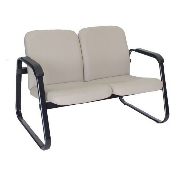 Sofá Para Sala De Espera E Recepção Linha Ramsés Cinza