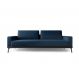 Sofá 3 Lugares Franccesco Linho Azul 210 cm